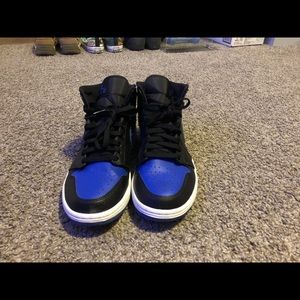 Jordan 1 hyper royal tumbler leather men’s